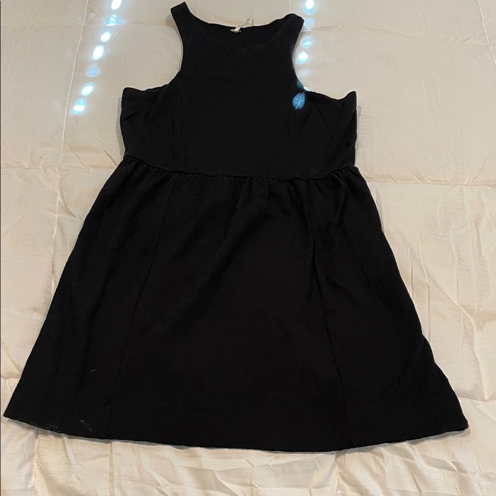 Free People Classic Black lace detail size Medium Dress